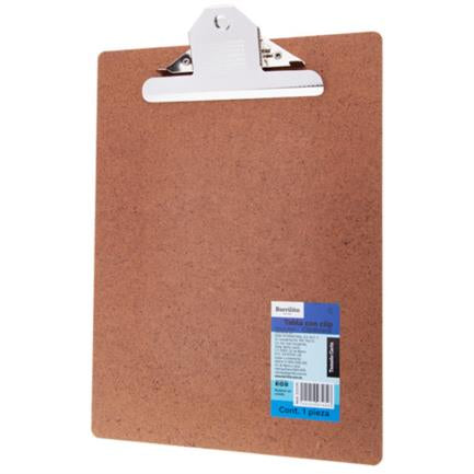 Tabla Con Clip Barrilito Madera Tamaño Carta - 22533N