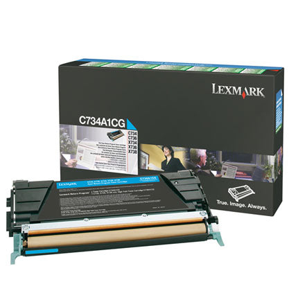 Toner Lexmark Cian 6K Return Prog - C734A1Cg