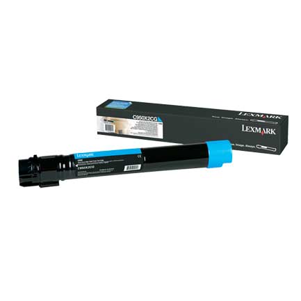 Tóner Lexmark C950 Extra Alto Rendimiento Color Cian - C950X2Cg