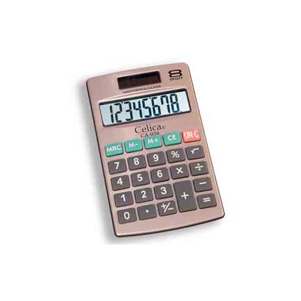Calculadora Celica Ca-036 Bolsillo 8 Digitos+Cartera - Ca-036 FullOffice.com