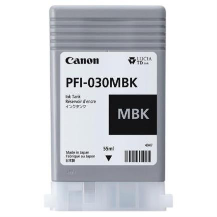 Tinta Canon Pfi-030 Color Negro Mate - 3488C001Aa