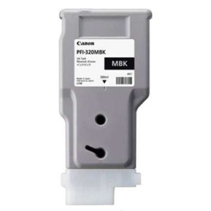 Tinta Canon Pfi-320 Mbk 300Ml Color Negro Mate - 2889C001Aa