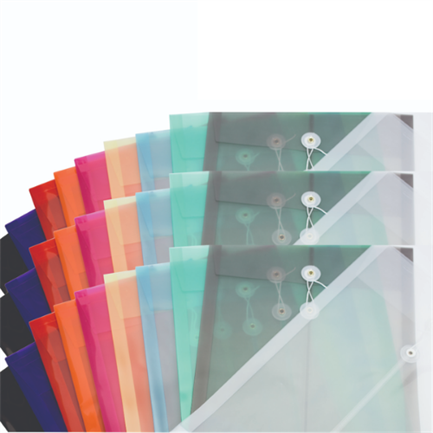 Sobre P/Documentos Celica Carta C/Hilo Humo C/12 Pzas - Co-F118-Se FullOffice.com