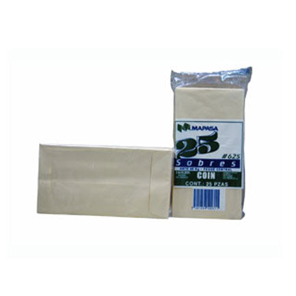 Sobre Mapasa Coin Panuco 605B 60K Pegue Bilateral C/1000 - Im0123 FullOffice.com