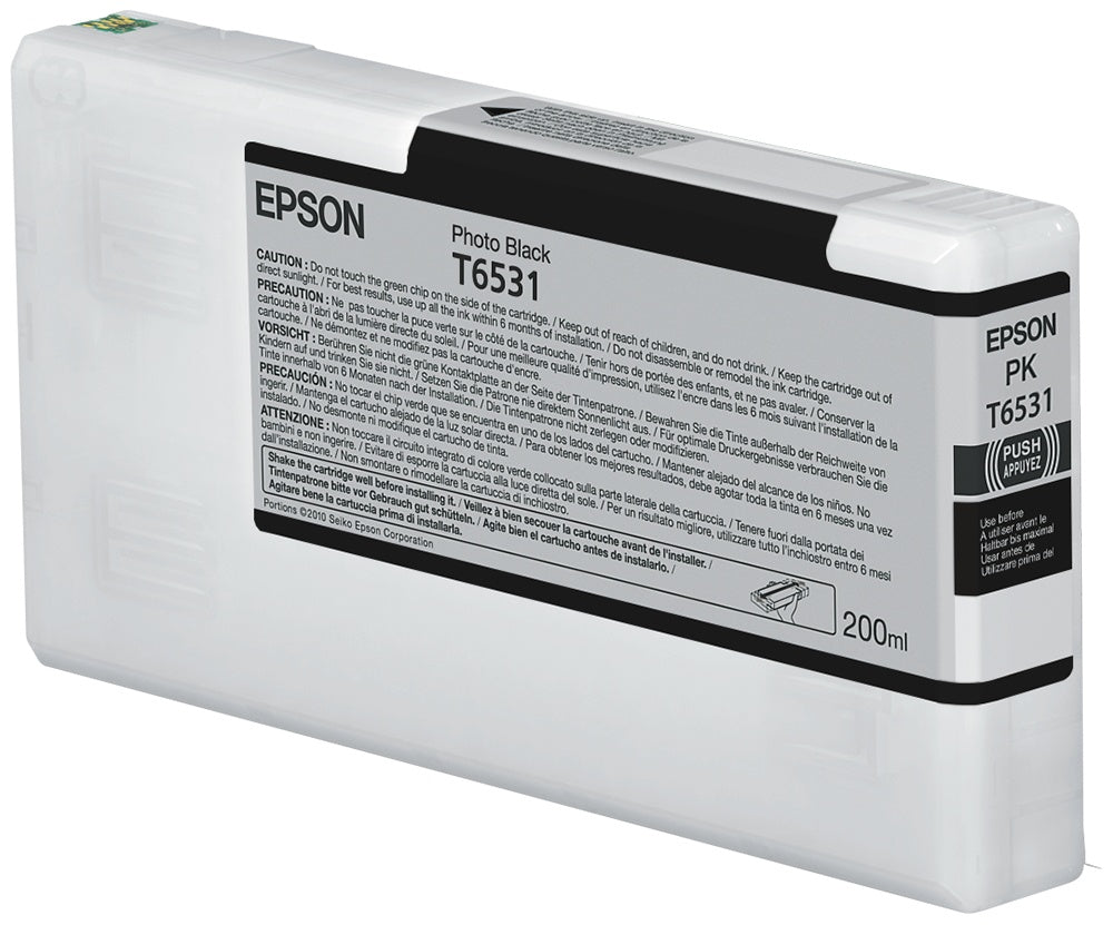 Tinta Epson Stylus Pro 4900 Negro (200 Ml.) - T653100