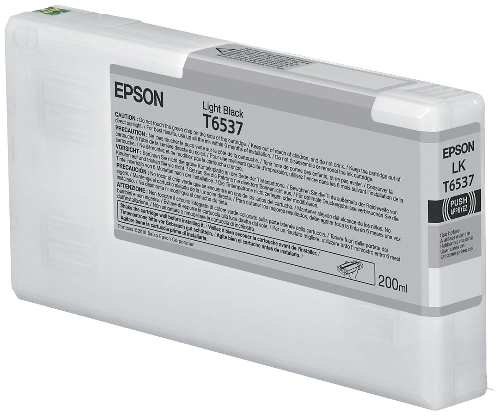 Tinta Epson Stylus Pro 4900 Negro Light (200 Ml.) - T653700