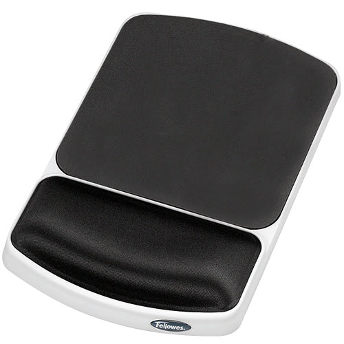 Mouse Pad Fellowes Con Descansa Muñecas De Gel Grafito - 91741 FullOffice.com