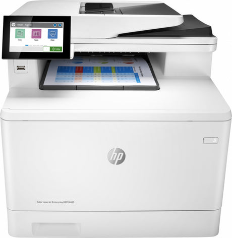 Multifuncional Hp Laserjet Enterprise Mfp M480F Color - 3Qa55A#Bgj FullOffice.com