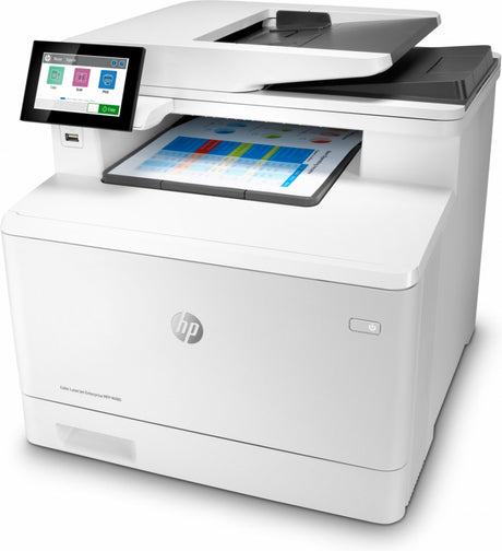 Multifuncional Hp Laserjet Enterprise Mfp M480F Color - 3Qa55A#Bgj FullOffice.com