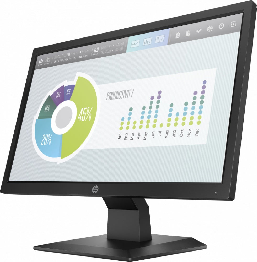 Monitor Hp Led P204V Hd+ 19.5" Resolución 1600X900 Panel Tn - 5Rd66Aa#Abm