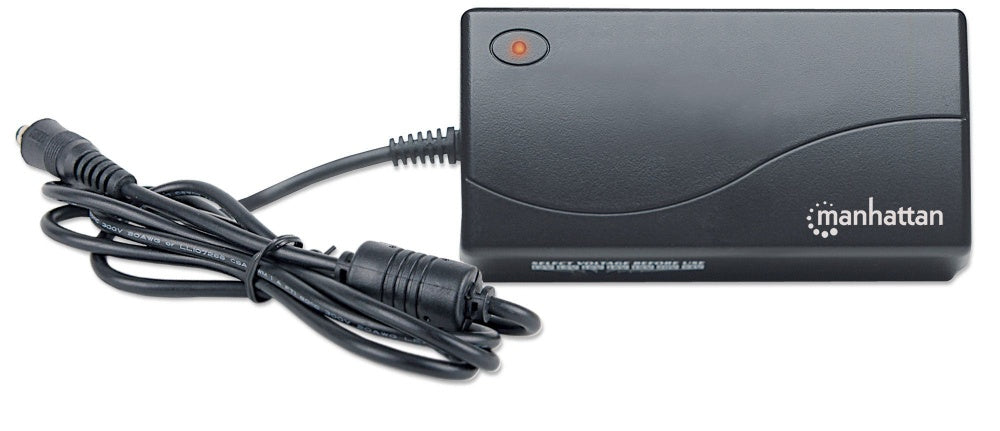 Fuente De Poder Manhattan Universal Laptop 70W Color Negro - 100854 FullOffice.com