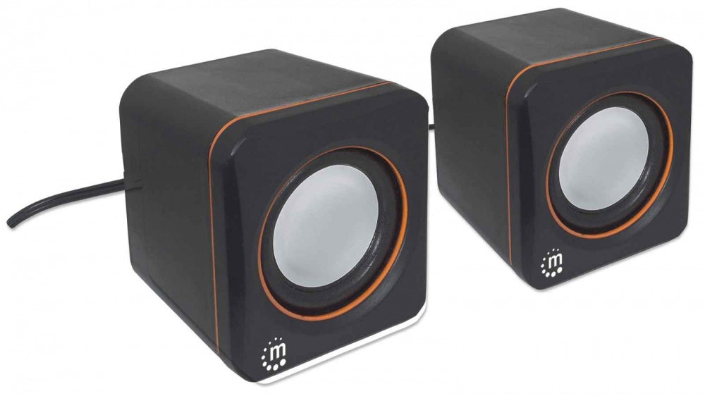 Sistema Altavoces Manhattan Serie 2600 Usb Color Negro - 161435 FullOffice.com