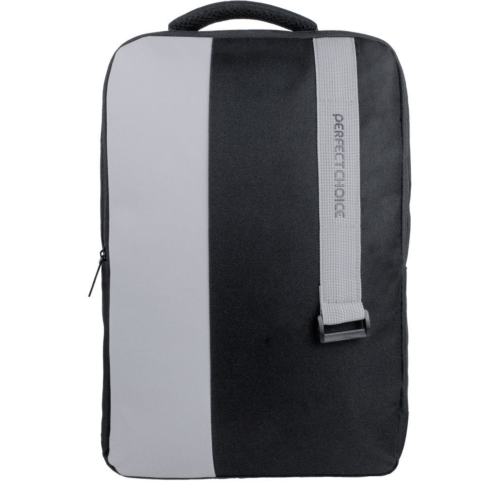 Mochila Perfect Choice Classy Para Laptop 15.6" Color Negro-Gris - Pc-083979