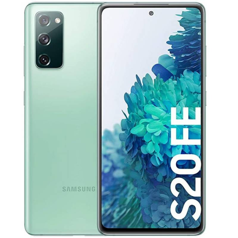 Smartphone Samsung Galaxy S20 Fe 5G 6.5" 128Gb/6Gb Cámara 12Mp+12Mp+8Mp/32Mp Octacore Android 11 Color Verde - Sm-G781Bzglltm