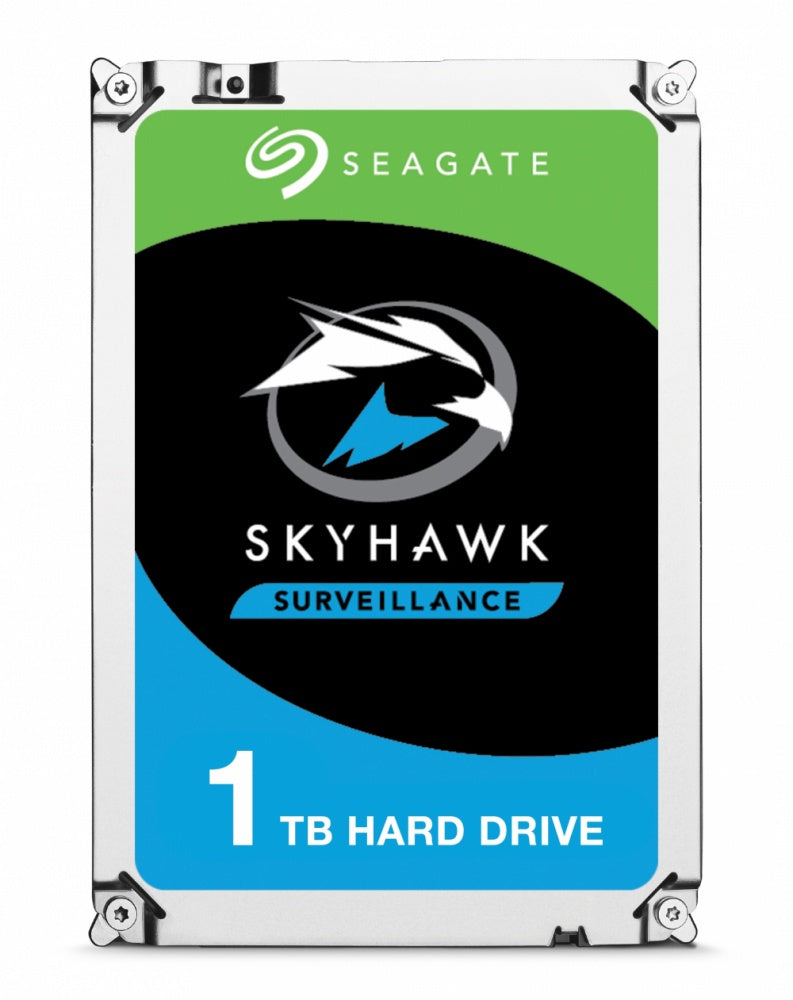 Disco Duro Seagate Skyhawk 1Tb Sata 6Gbs 3.5" 64Mb 7200Rpm Admite 8 Bahías/64 Cámaras Videovigilancia - St1000Vx005