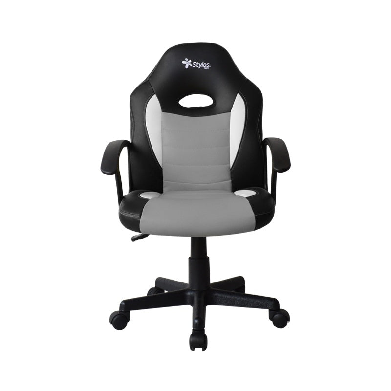Silla Gamer Stylos Kids Ergonómica Uso Diario Color Gris - Stgsgr1S FullOffice.com