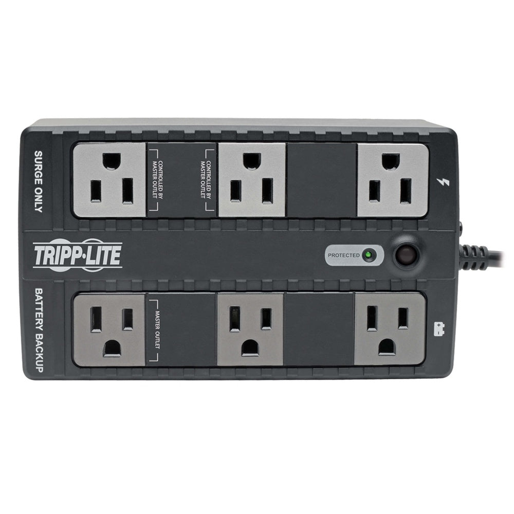 Ups Tripp Lite Standby 350Va 210W 6 Contactos Nema 5-15R 120V 50Hz/60Hz Clavija 5-15P - Eco350Ups