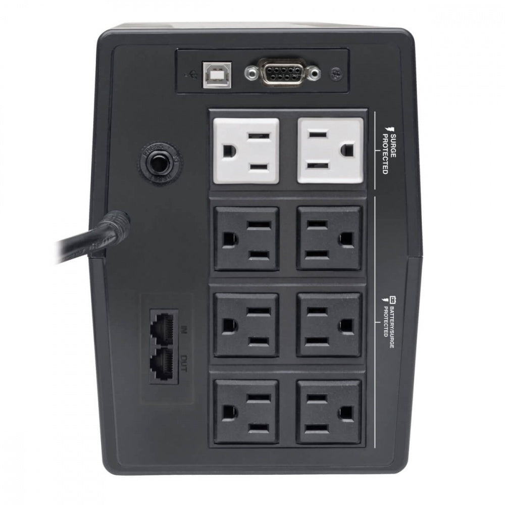 Ups Tripp Lite Interactivo 700Va 480W 8 Tomacorrientes Nema 5-15R Avr 120V 50/60 Hz Usb Rs-232 Lcd Torre - Omnismart700Tsu