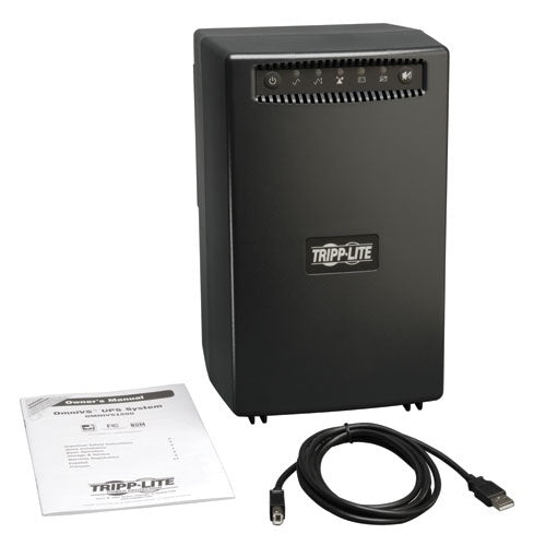 Ups Tripp Lite 1500Va Usb 8 Tomacorrientes Rj 8Cab Torre Ngo - Omnivs1500