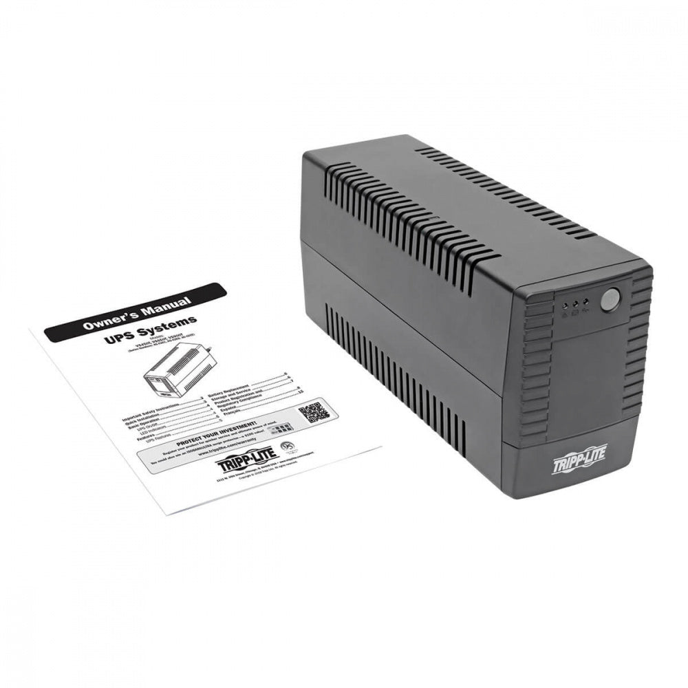 Ups Interactivo Tripp Lite 6 Tomacorrientes 650Va 360W Avr Serie Vs 120V 50Hz/60Hz Torre - Vs650T