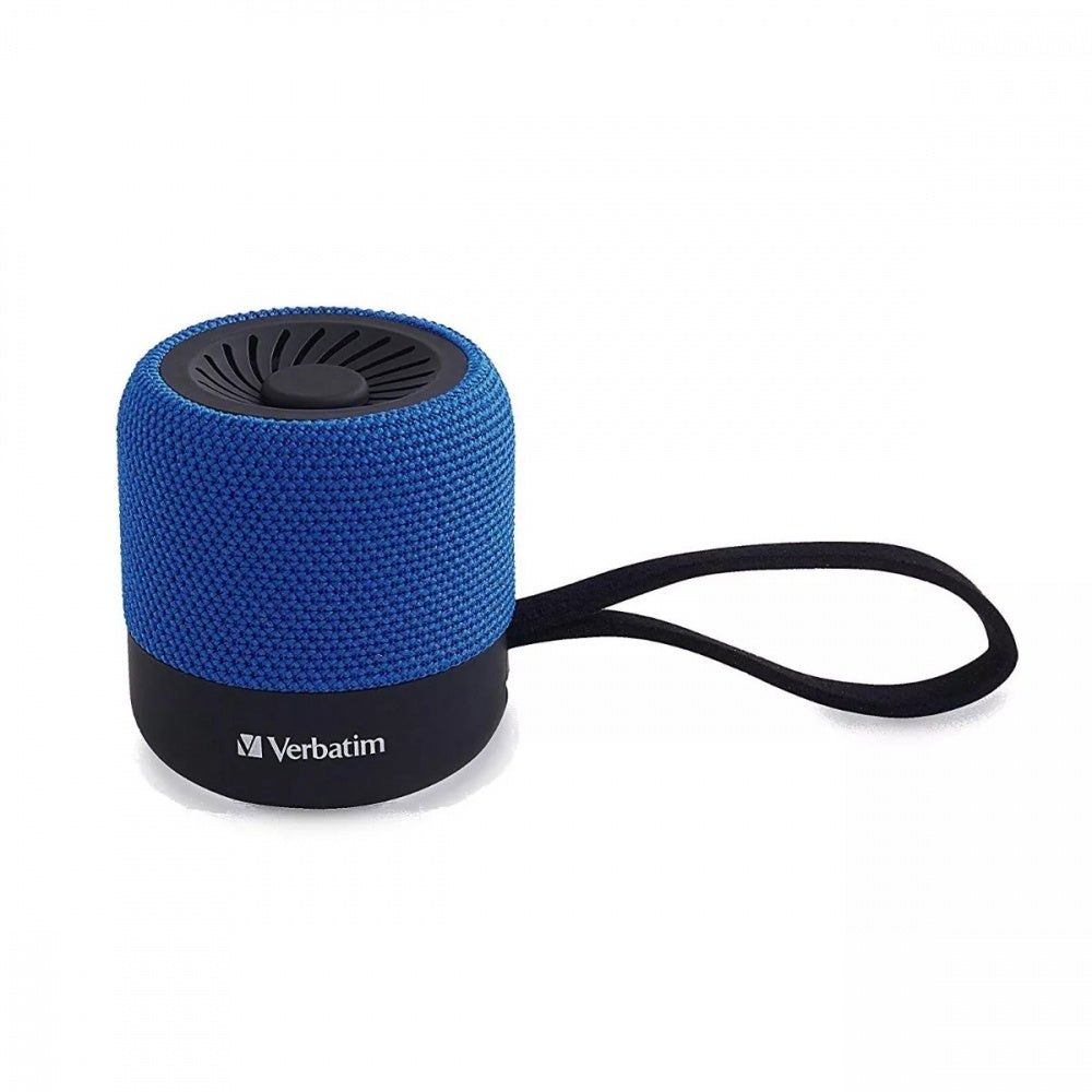 Mini Altavoz Verbatim Inalámbrico Bluetooth Color Azul - 70229 FullOffice.com