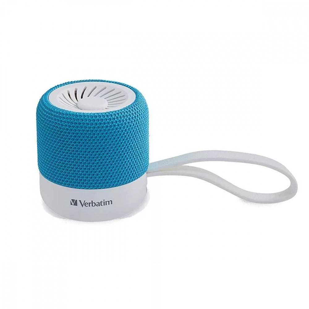 Mini Altavoz Verbatim Inalámbrico Bluetooth Color Verde Azulado - 70231 FullOffice.com