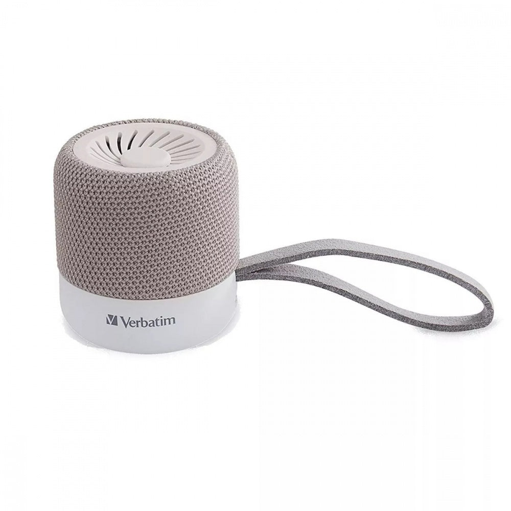 Mini Altavoz Verbatim Inalámbrico Bluetooth Color Blanco - 70232 FullOffice.com