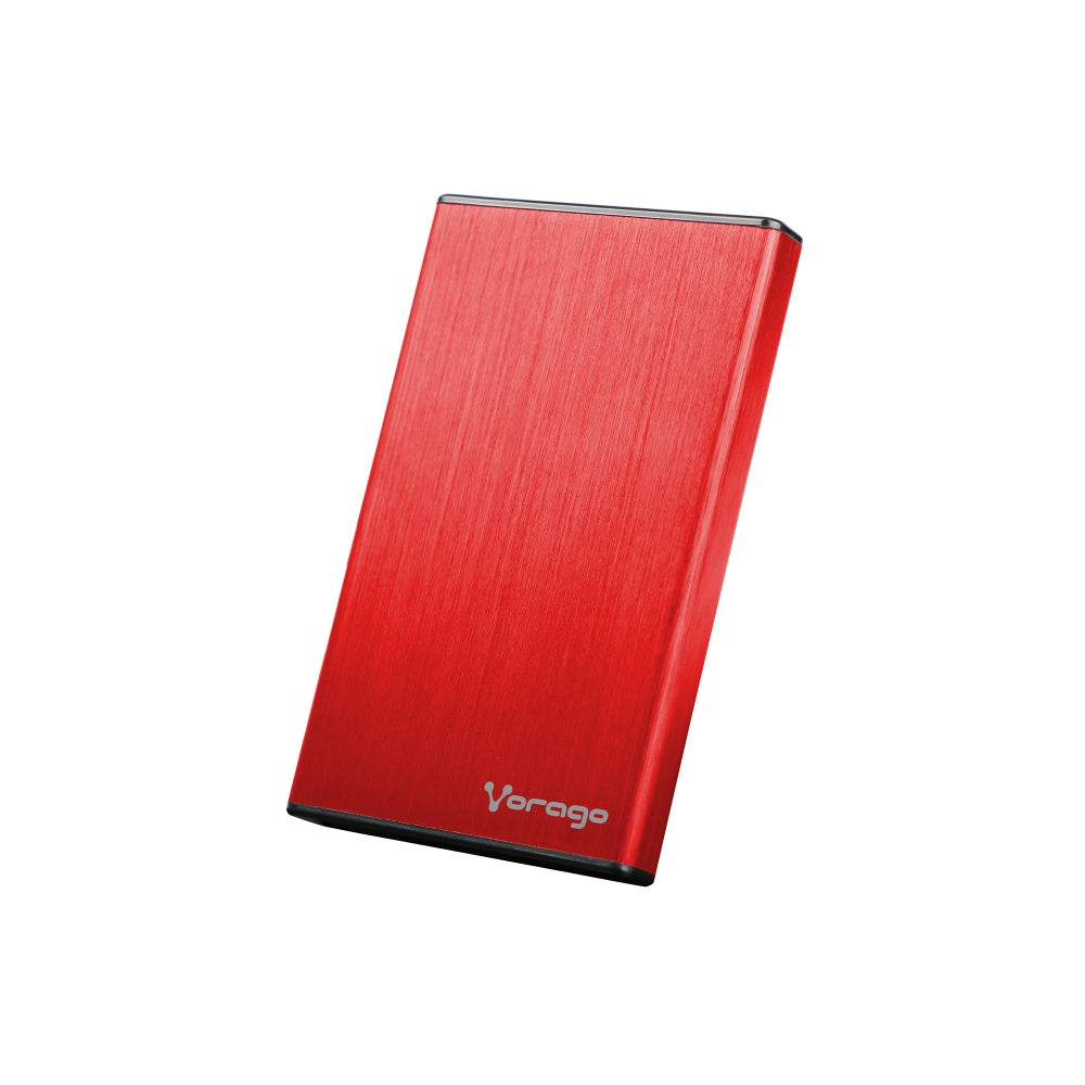 Enclosure Gabinete Vorago Hdd-102 Para Ssd/Hdd 2.5" Sata Usb 2.0 Color Rojo - Hdd-102 Rojo