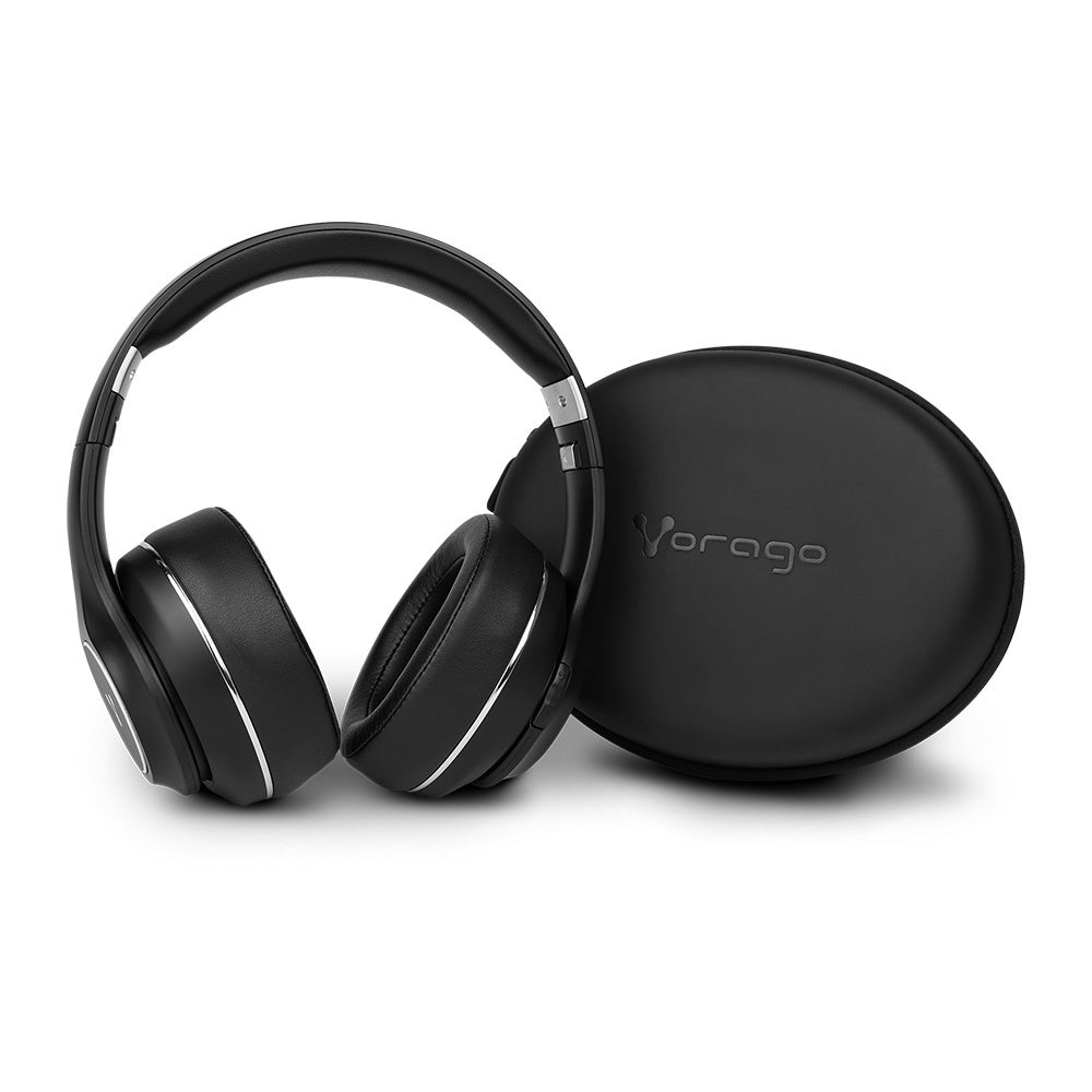 Diadema Vorago Hpb-601 V2 Premium 3.5Mm Bluetooth 5.0 Color Negro - Hpb-601 V2 FullOffice.com