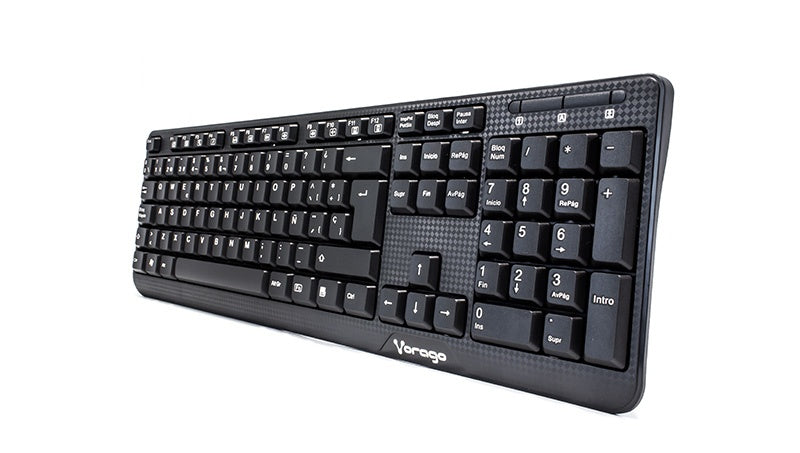 Teclado Vorago Kb-102 Multimedia Usb Negro - Ac-445896-1