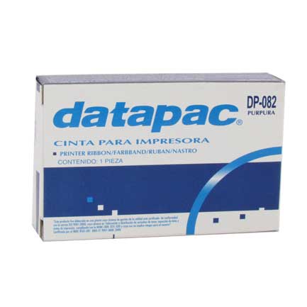 Cinta Datapac Erc 22 Ncr2020 Olovetti Estandar Purpura - Dp-082-8 FullOffice.com