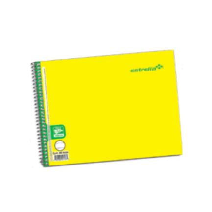 Cuaderno Estrella Tamaño Italiana Doble Raya 100Hjs - 164 FullOffice.com