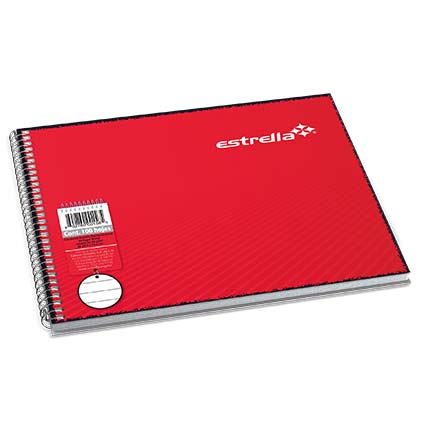 Cuaderno Estrella Tamaño Italiana Cuadro Grande (C7) 100Hjs - 168 FullOffice.com