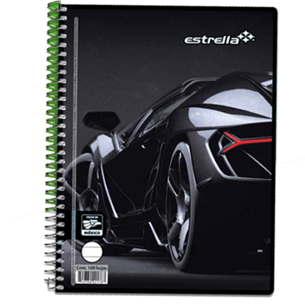 Cuaderno Estrella Tamaño Francesa 100Hjs Rayado - 178 FullOffice.com
