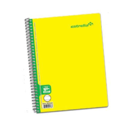 Cuaderno Estrella Tamaño Francesa 100Hjs Blanco - 180 FullOffice.com