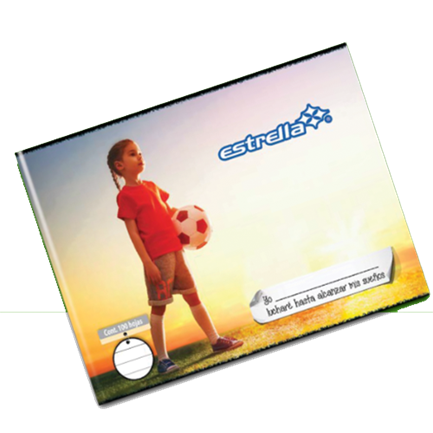 Cuaderno Estrella Engrapado Tamaño Italiana Raya 50 Hjs - 285 FullOffice.com