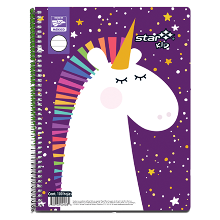 Cuaderno Estrella Tamaño Profesional Raya 100H Kid - 458 FullOffice.com