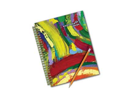 Cuaderno Estrella Profesional Doble Wire Cuadro Chico (C5) 100H - 554 FullOffice.com