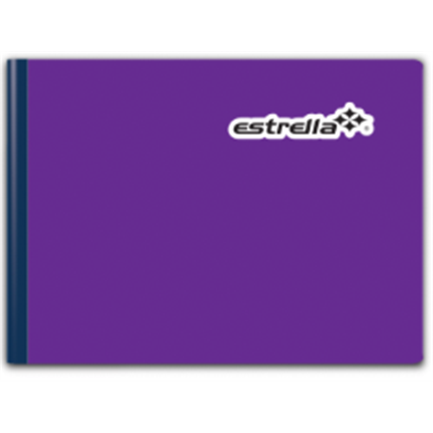 Cuaderno Estrella Italiano Cosido Doble Raya 100 Hjs - 0654 FullOffice.com