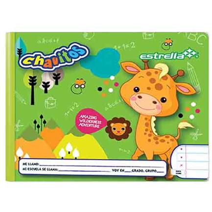 Cuaderno Estrella Pre Escolar Cosido Tamaño Italiana Raya 72Hjs - 667 FullOffice.com
