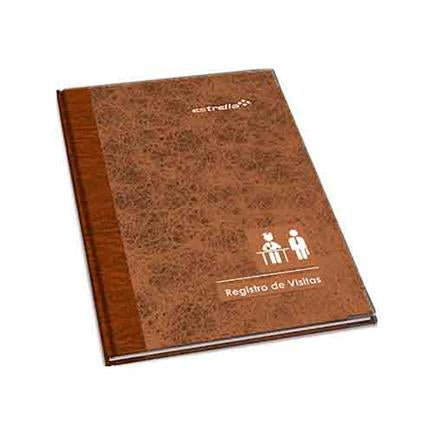 Libro Estrella Registro Visitas 96 Hjs - 121 FullOffice.com