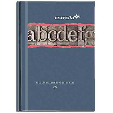 Libro Estrella 1/8 Francesa Raya C/Indice 96 Hojas - 0218 FullOffice.com