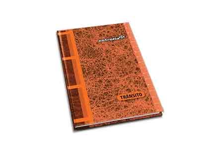 Libreta Estrella Transito Pasta Dura 96 Hojas - 635 FullOffice.com