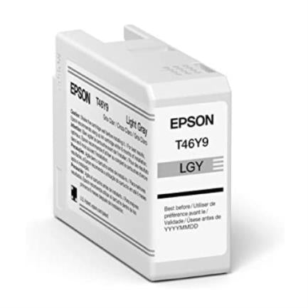 Tinta Epson Ultrachrome Pro10 T46Y 50Ml Color Gris Claro - T46Y900