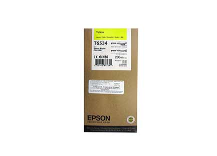 Tinta Epson Stylus Pro 4900 Amarillo  (200 Ml.) - T653400