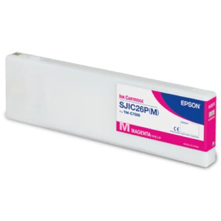 Cartucho Epson Sjic26P Para Tm-C7500 Color Magenta - C33S020616 FullOffice.com
