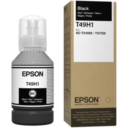 Tinta Epson T49H 140Ml Color Negro - T49H100