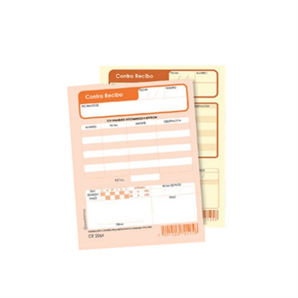 Contra Recibo Euroforma 1/4 Orig / Copia C/25 Juegos C/3 B - Er0102 FullOffice.com