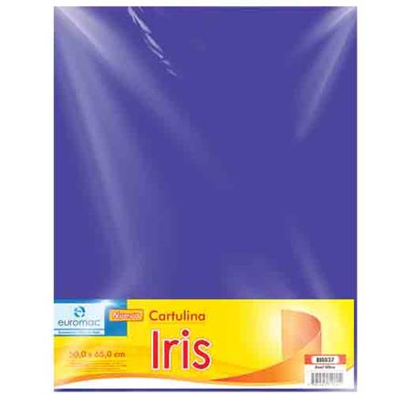 Cartulina Euromac Iris Azul Ultra 50X65Cm C10 - Ei0037 FullOffice.com