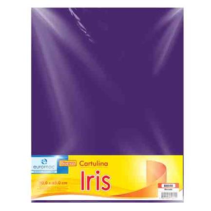 Cartulina Euromac Iris Morado 50X65Cm C/10 - Ei0040 FullOffice.com